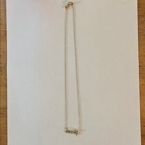 Howdy Gold Necklace (not real)